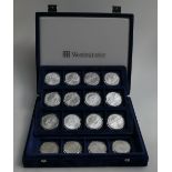 24 x American / USA Walking Liberty 1oz fine silver modern coins,