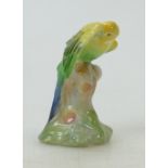 Royal Doulton rare miniature bird Budgerigar K32: Height 6cm.