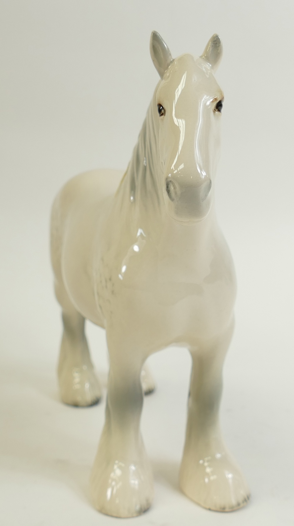 Beswick grey Shire Horse: Model 818 - Image 3 of 4