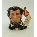 Royal Doulton large Character Jug Abraham Lincoln: D6936,
