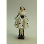 Royal Doulton figure Harlequinade HN711: Early figure dated 1928.