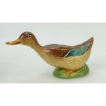 Royal Doulton bird Mallard Duck: HN2556, height 10cm.