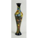 Moorcroft Ironbridge trial Vase: A Moorcroft trial vase in the Ironbridge design.