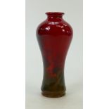 Royal Doulton Sung Flambe vase : Royal Doulton Sung Flambe small vase decorated in various colours