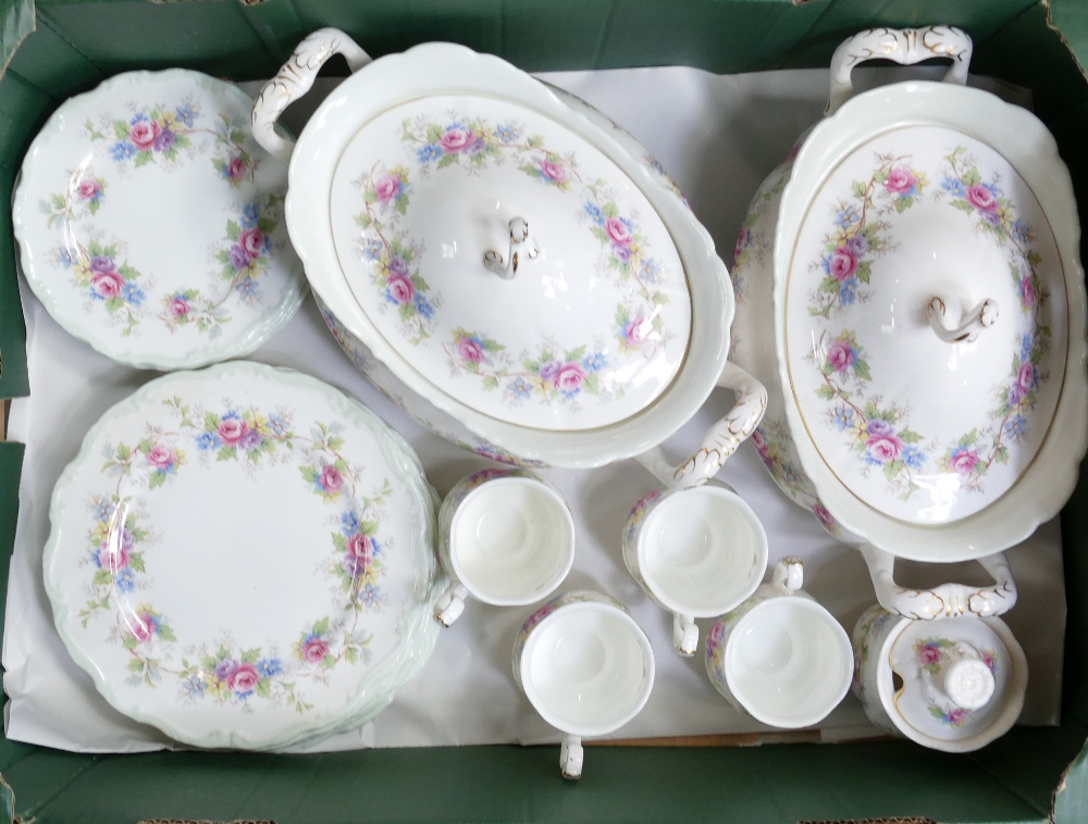 Royal Albert Colleen dinner, coffee & tea set: Royal Albert tea, - Image 6 of 6