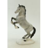 Beswick grey matt rearing welsh Cob: Beswick rearing Welsh Cob 1014 in grey matt.