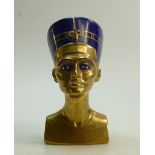 Coalport Egyptian Theme Bust Of Nefertiti: Modelled by John Bromley No 4 of 250,