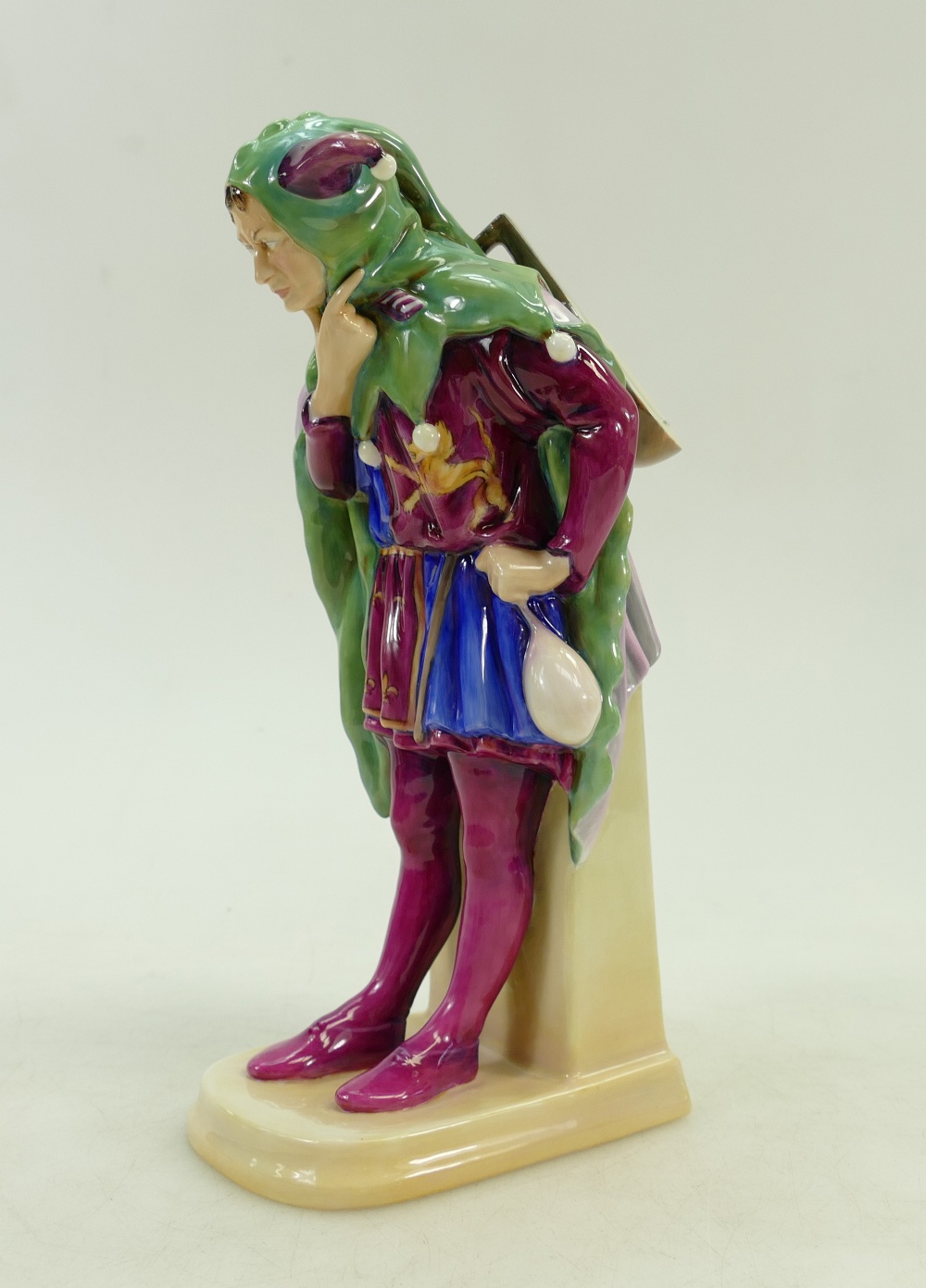 Royal Doulton figure Jack Point: Royal Doulton prestige figure Jack Point HN5372, - Image 5 of 5