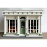 Dolls House Double Fronted Clock & Music Shop: Illuminated,