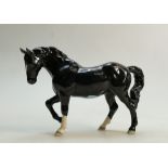 Beswick Stocky Jogging Mare 855 BCC Limited edition black colourway