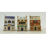 Royal Crown Derby Paperweights: The Crown Inn (boxed with certificate) number 63 of 500,