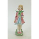 Royal Doulton figure Springtime HN1971: Royal Doulton figure girl holding flowers Springtime HN1971,