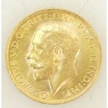 Gold full Sovereign Coin George V 1925 SA: