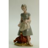 Irish Wade figure: Irish Wade porcelain Seagoe Ceramics figure "The Star of the County Down"