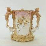 Doulton Burslem embossed Tyg: 19th Century Doulton Burslem embossed Tyg,