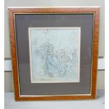 Manner of Thomas Rowlandson watercolour: In the manner of Thomas Rowlandson,