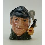 Royal Doulton The Sleuth prototype colourway Character Jug: Royal Doulton colourway prototype small