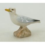 Royal Doulton rare miniature model of a Seagull HN2574: Height 6cm.