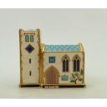 Royal Crown Derby Paperweight The Church: Boxed