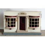 Dolls House Antique Shop: Illuminated, and with quality internal decoration & accessories.