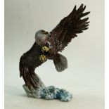 Royal Doulton model of an Eagle in flight: Royal Doulton prototype model of Eagle in flight,