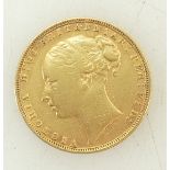 Gold full Sovereign Coin Victoria 1878: