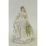 Coalport figure Lady Diana: Coalport figure "The Princess Of Wales" from the signature edition,