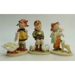 Beswick Hummel figures: Boy with Pig 912,