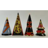 Lorna Bailey Sugar Sifters: Lorna Bailey Rocket sugar sifter Moonraker, Futura colourway shaker,