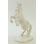 Beswick opaque rearing Welsh Cob: Beswick rearing Welsh Cob 1014 in opaque gloss.