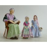 Three Royal Doulton figures: The family Album HN2321,