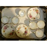 Royal Crown Derby " Derby Posies": coffee cans & saucer x 5 and similar item