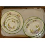 Royal Doulton Glamis Thistle part Dinner Set: By Percy Curnock (20 pieces)