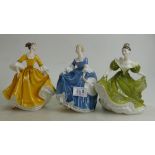 Royal Doulton lady figures Lyne HN2329,