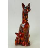 Anita Harris Cleopatra Egyptian Cat Figure: Height 39cm