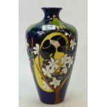 Moorcroft Tamlaine Vase: Trial piece 26/11/18 and went into limited edition of 30.