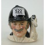 Royal Doulton small character jug The Master: D6898 painted with a different colour tunic,