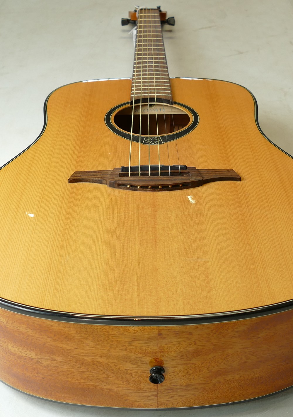 Lag Tramontane T66D Dreadnought Acoustic Guitar: - Image 4 of 5