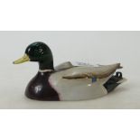 Beswick Peter Scott large Mallard duck: model 1518-1.