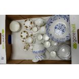 A mixed collection of items to include: Royal Albert Old Country Rose miniature part tea set,