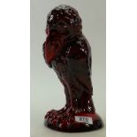 Kevin Francis / Peggy Davies Grotesque bird ' The Whisperer' : Limited edition and modelled by