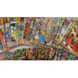 A large collection of English & American Marvel comics to include: Thor, Amazing Spiderman,