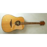 Lag Tramontane T66D Dreadnought Acoustic Guitar: