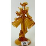 Signed Murano Glass Figure: signed G Toffolo,