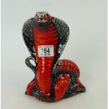 Anita Harris Cobra Venomous Snake Figure:Anitia Harris Cobra Venomous Snake Figure