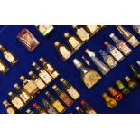 A collection of miniatures to include Liquers, Whskey: Haig gold label, Bells, Banana rum,