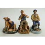 Royal Doulton Character Figures: The Sea Farer HN2455, Buddies HN2546 and Dream Weaver HN2283,