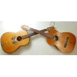 Japanese Suzuki branded Classical Acoustic Guitar: together with unusual similar item with
