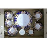 Royal Albert Heirloom patterned part tea set: 17 items