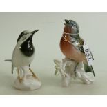 Karl Ens German porcelain birds(2):